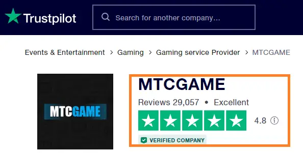 mtcgame reviews on trustpilot
