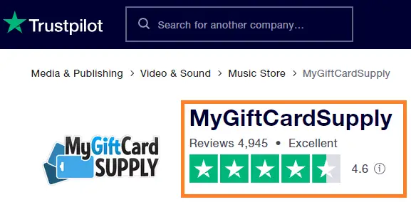 mygiftcardsupply reviews on trustpilot